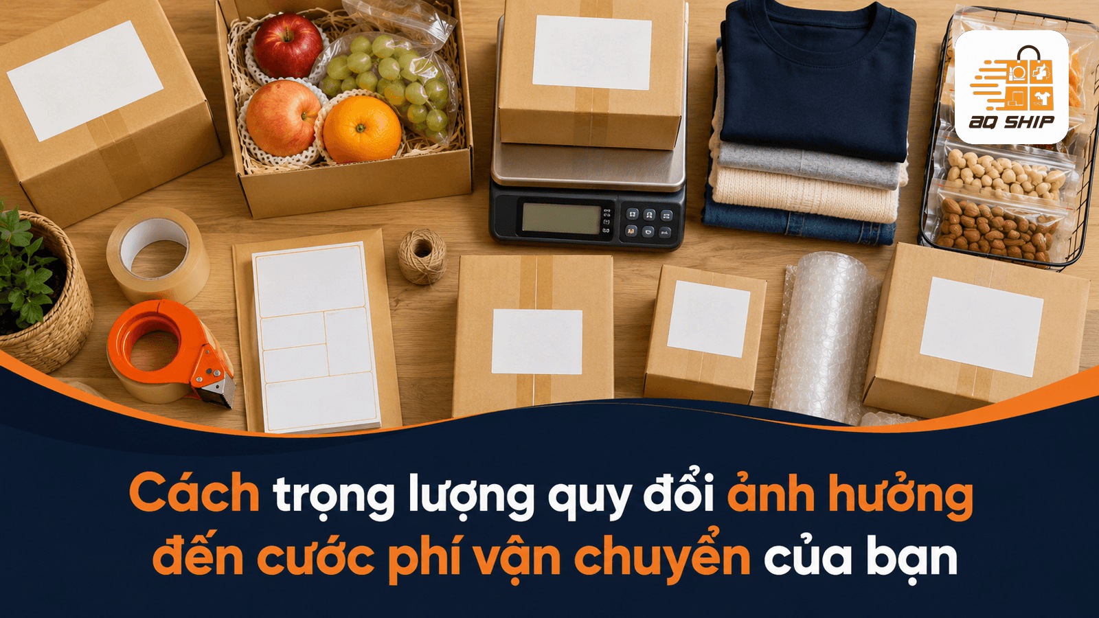 Trọng lượng quy đổi làm cước đội lên như thế nào