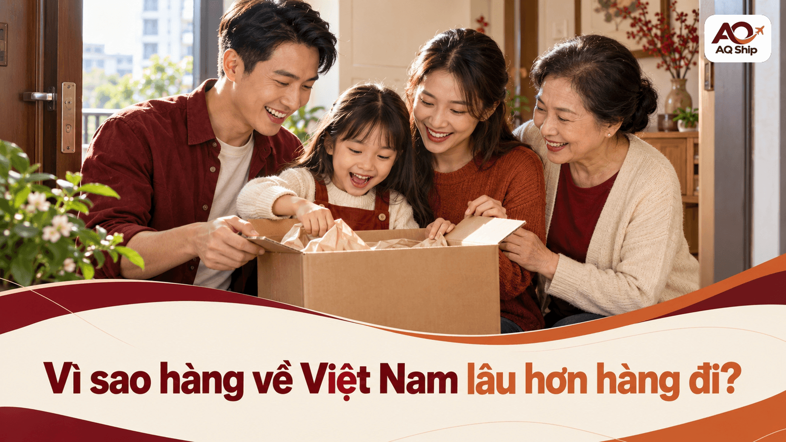 Vì sao hàng về Việt Nam lâu hơn hàng đi?