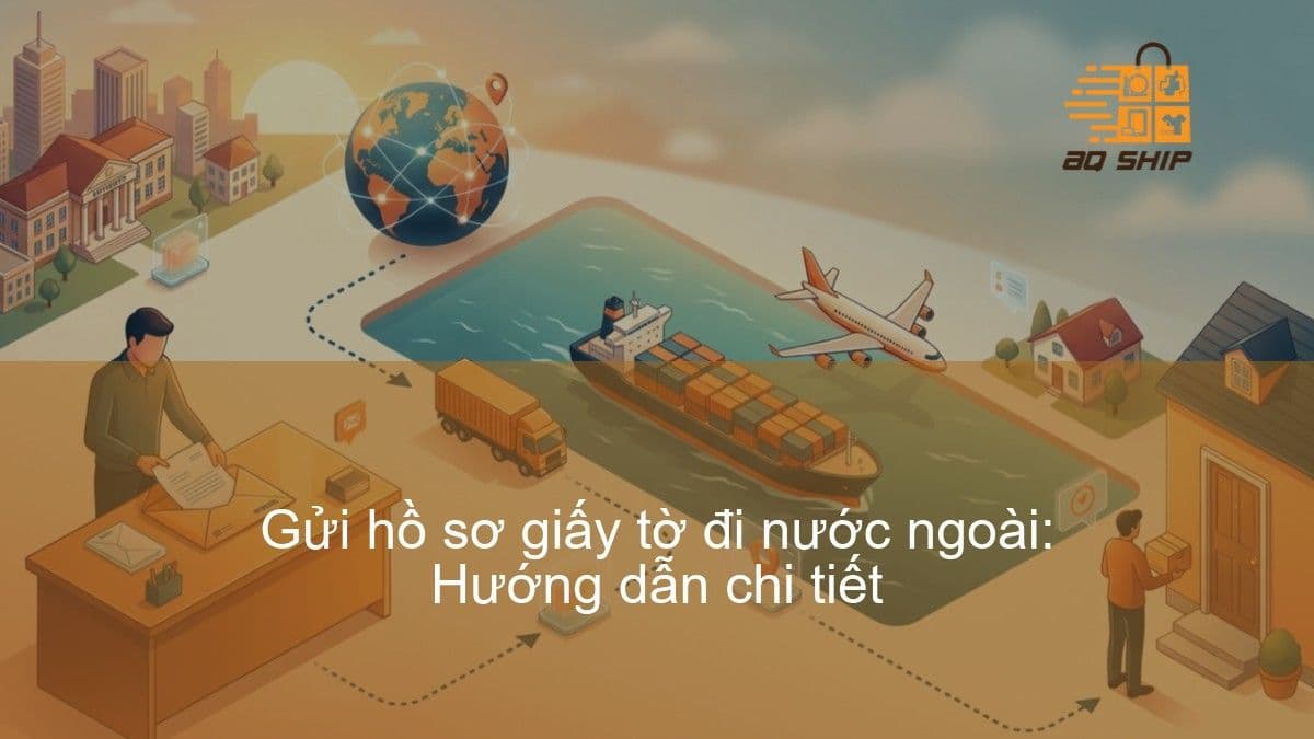 Gửi hồ sơ giấy tờ đi nước ngoài: Hướng dẫn chi tiết